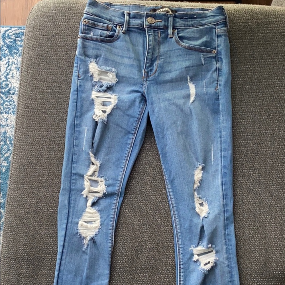 Express Ripped Jeans